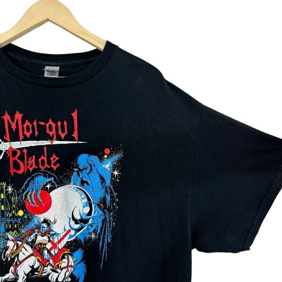 Morgul Blade Large T-Shirt Tee Black Short Sleeve Heavy Metal Dark Lord Mens - Picture 6 of 7